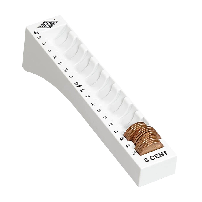Geldzählrille 5 Cent